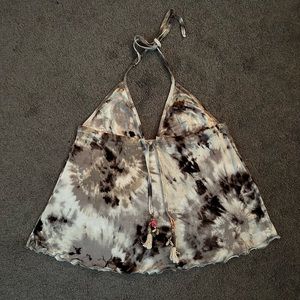 Mora Surf Boutique boho tie dye tank top